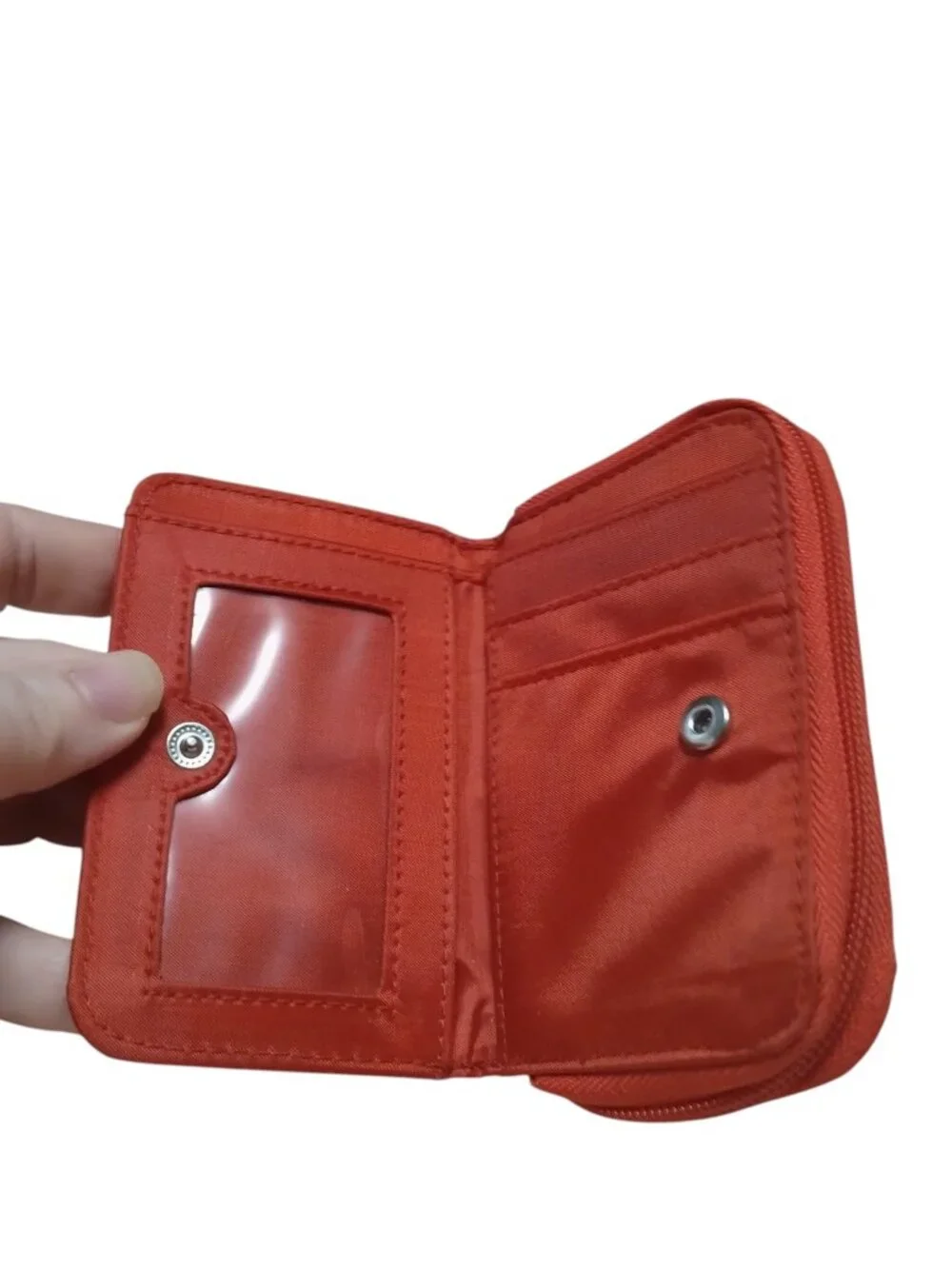 Happy Bunny Jim Benton Wallet Folding Not Listening Vintage Heart Red Y2K